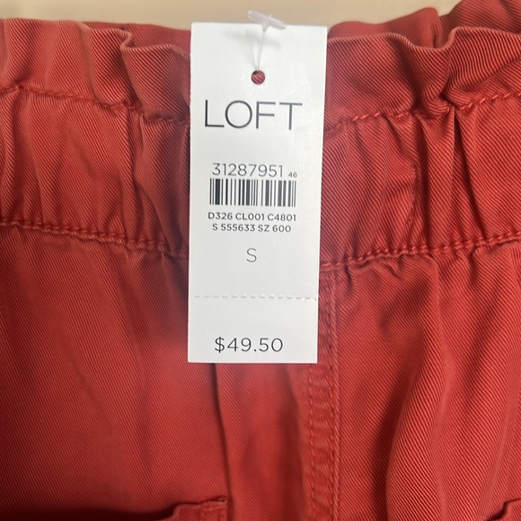 LOFT Shorts (S) Draw String NEW WITH TAGS - Picture 3 of 8